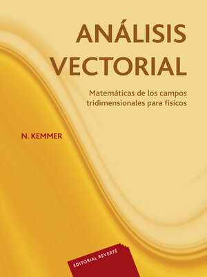 cover image of Análisis vectorial